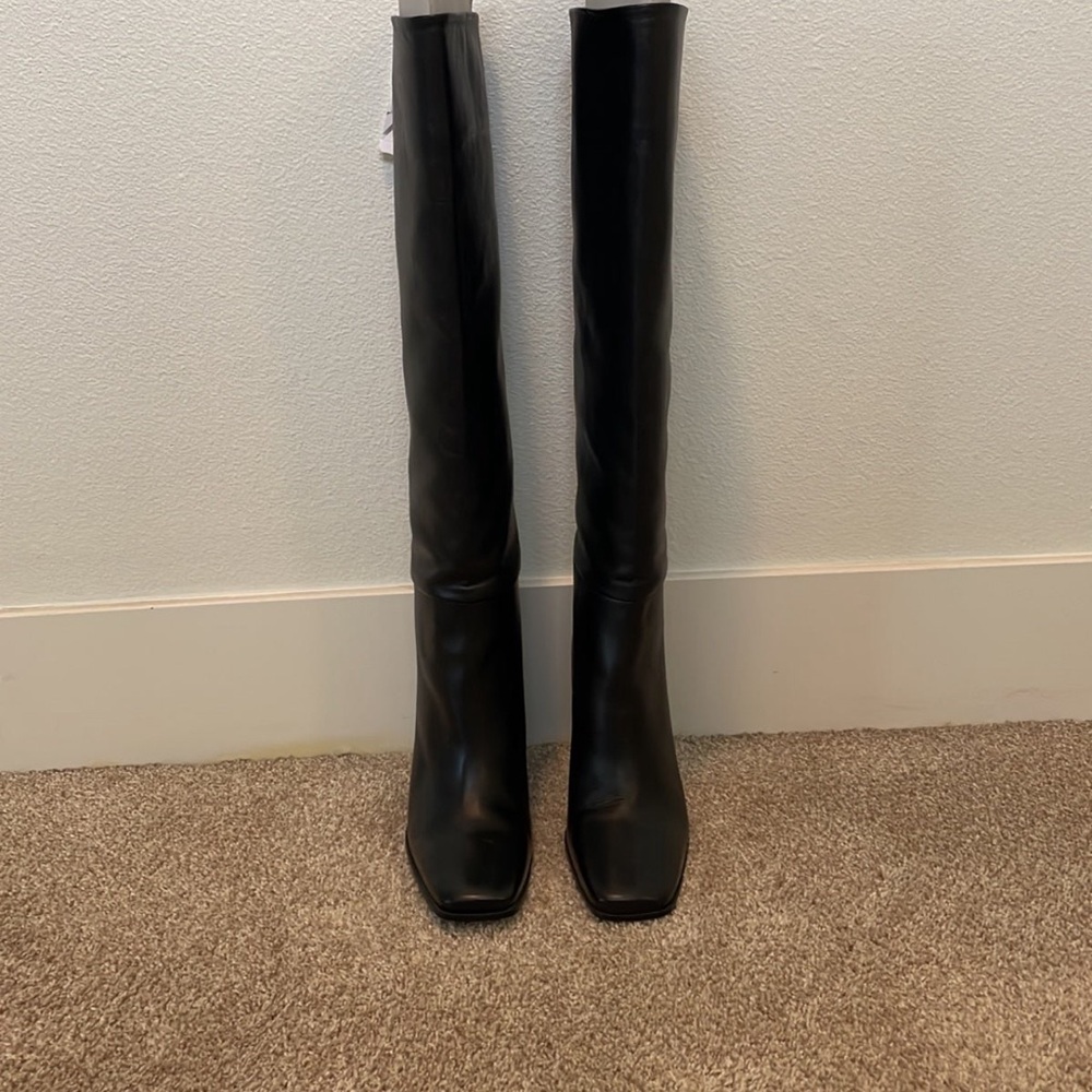 Zara Knee High Leather boots